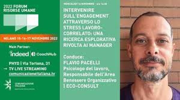 INTERVENIRE SULL&#039;ENGAGEMENT ATTRAVERSO LO STRESS LAVORO-CORRELATO: UNA RICERCA ESPLORATIVA RIVOLTA AI MANAGER