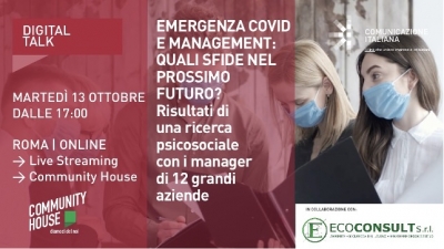 Emergenza Covid e Management: Quali sfide nel prossimo futuro? Risultati di una ricerca psicosociale con i manager di 12 grandi aziende